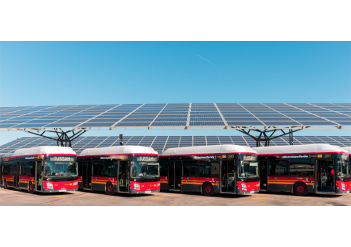 foto noticia ENDESA X COLABORA CON TUSSAM, LA EMPRESA DE TRANSPORTES URBANOS DE SEVILLA, EN LA ELECTRIFICACIÓN DE PARTE DE SU FLOTA.